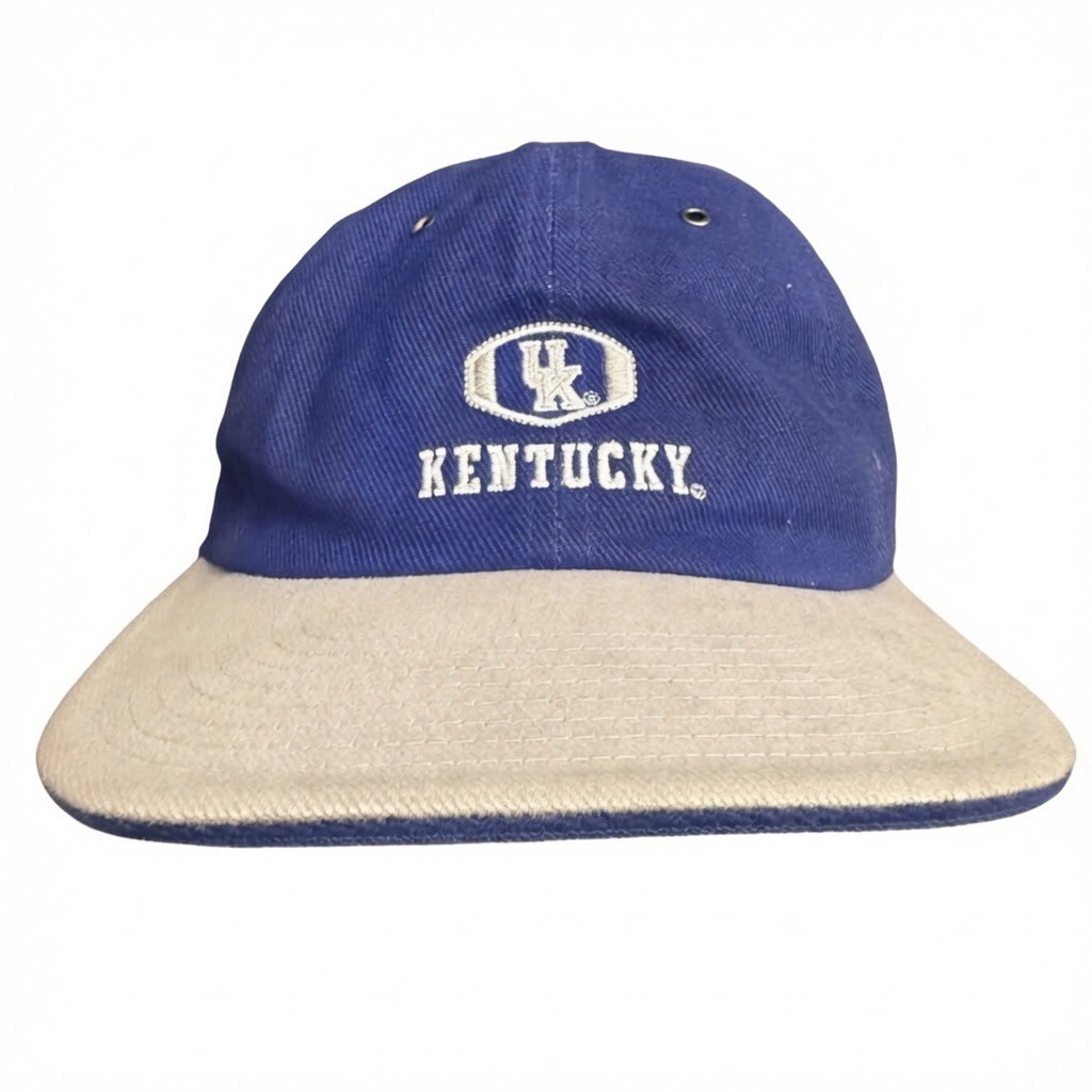 Vintage Kentucky Wildcats Uk Nike Two Tone Strapback Cap Hat Mens Osfa